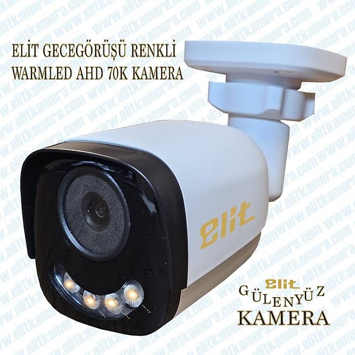 Elit 70K Ahd Warmled Gecegr Renkli kamera 5.0 m.pixel Sony Lens 1080p full hd Su geirmez