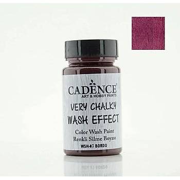 Cadence WSH-07 Bordo chalky Wash Effect (Renkli Silme Boyasý )