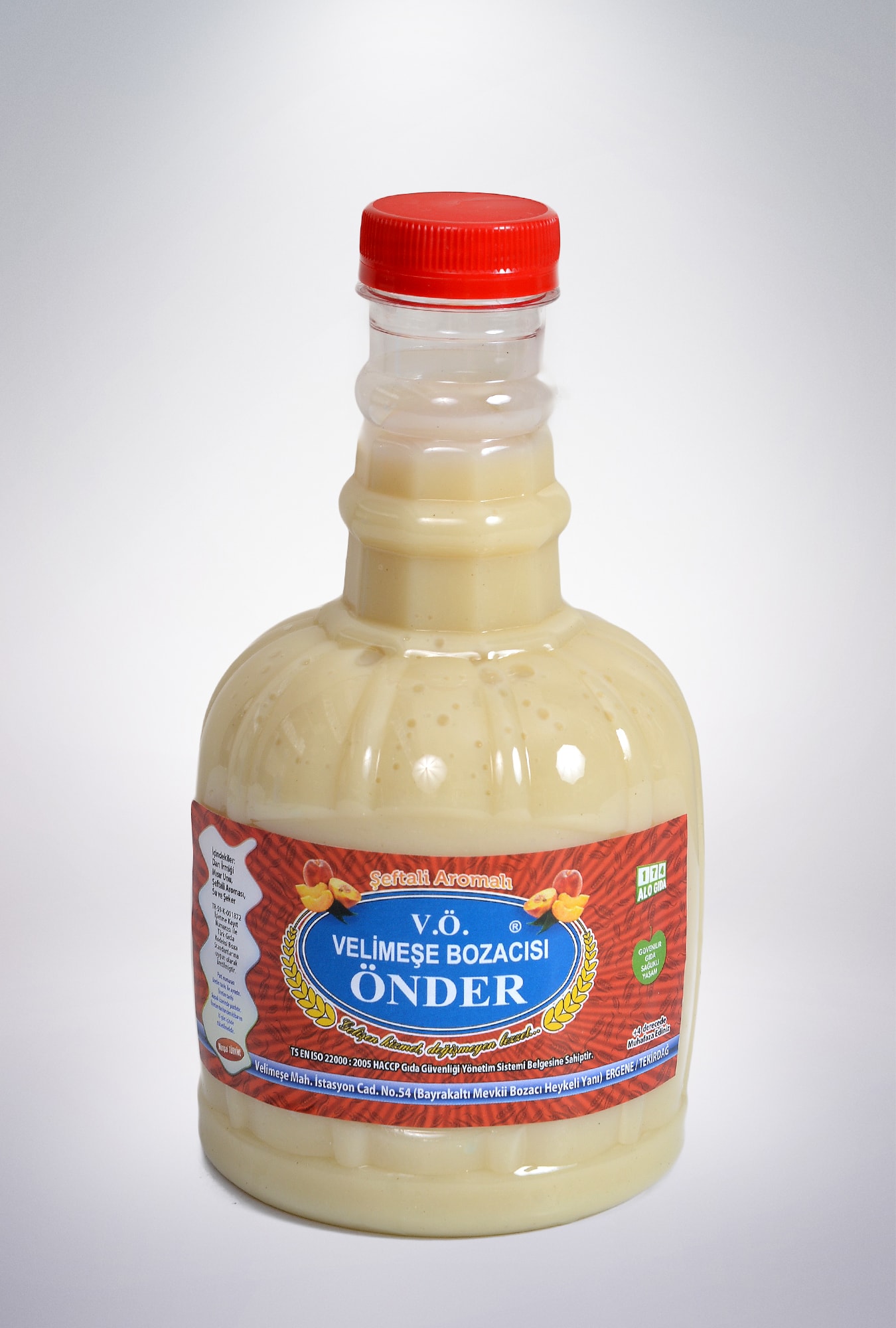 Şeftali Aromalı Boza 1 Litre