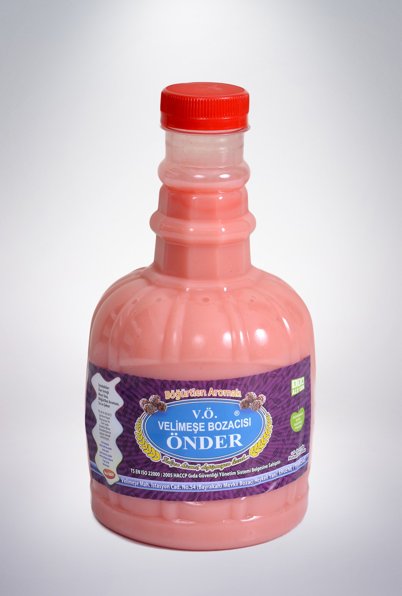 Böğürtlen Aromalı Boza 1 Litre