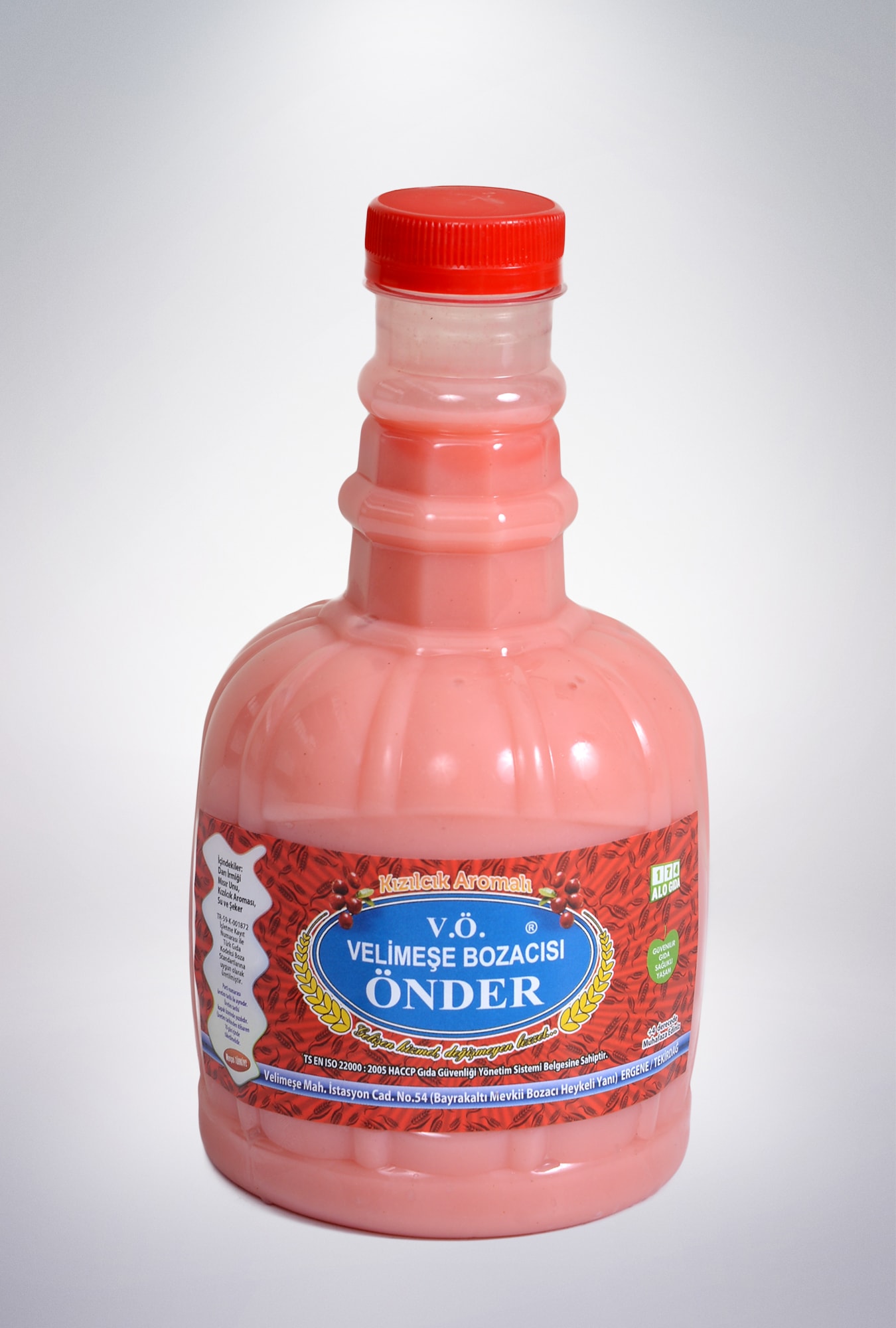 Kızılcık Aromalı Boza 1 Litre