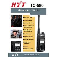 HYT TC 580  PROFESONEL EL TELSÝZÝ