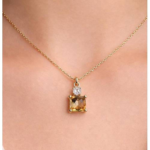 Kare Zultanit Kolye Ucu