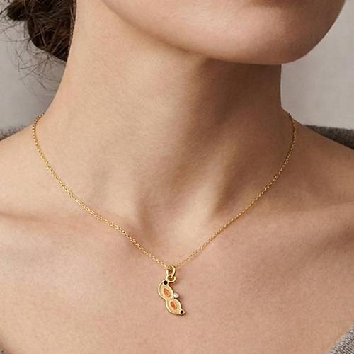 Mineli K�rm�z� Maske Kolye