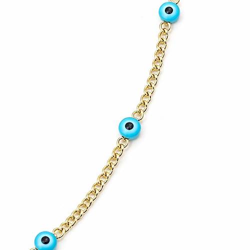 Cam Nazar Boncuklu Bileklik