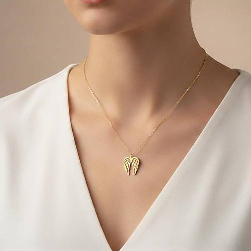 Melek Kanatlar� Kolye