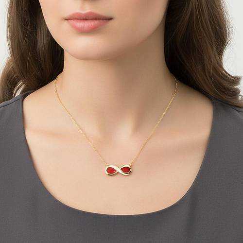 Mineli Sonsuzluk Kolye