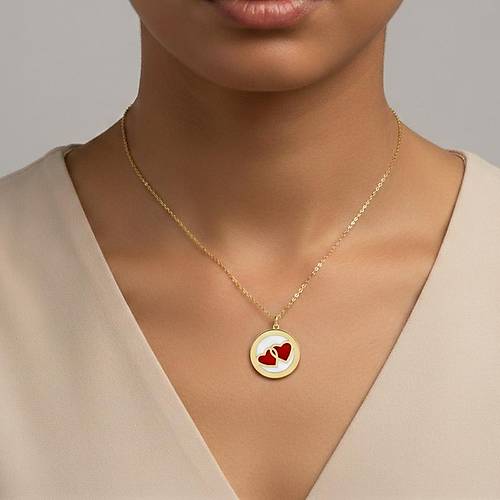 Mineli A�k�m�z Kolye