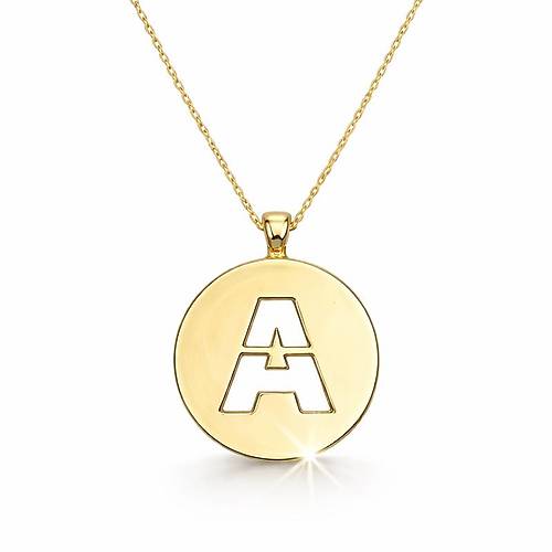 Ba� Harf Alt�n Kolye