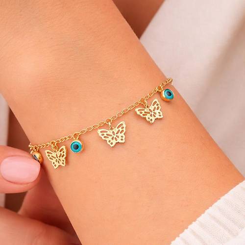 Kelebek G�zl� Bileklik