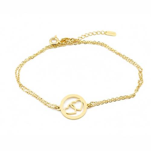 �ift Kalp Bileklik