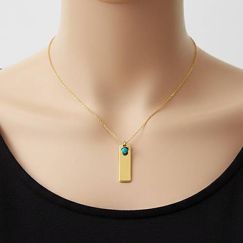 3 Plaka Firuze Aile Kolyesi