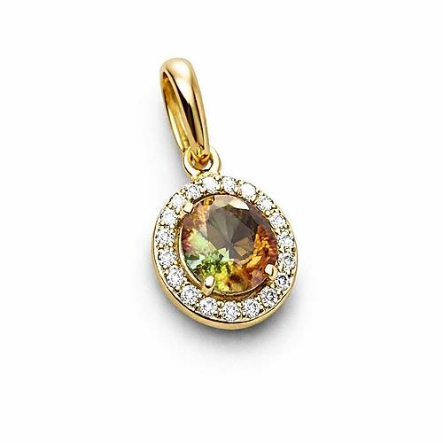 Daire Zultanit Kolye Ucu