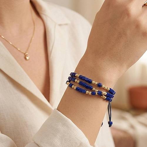 Alt�n Detayl� Bileklik 25