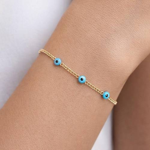 Cam Nazar Boncuklu Bileklik