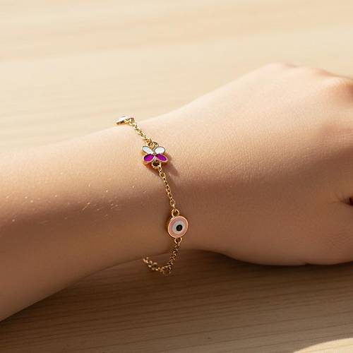 Mineli Kelebek Bileklik