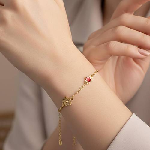 Mineli Y�ld�zl� Bileklik