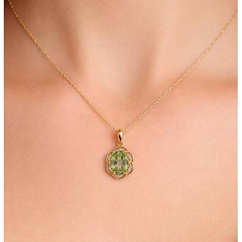 Zultanit �i�ek Kolye