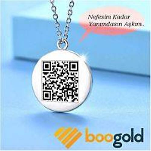 Kare Kodlu G�m�� Kolye