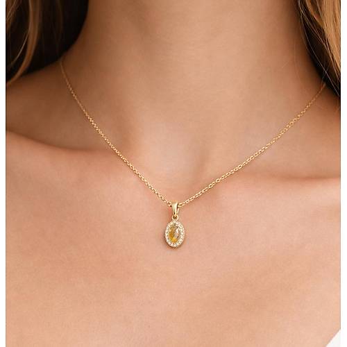 Yuvarlak Zultanit Kolye