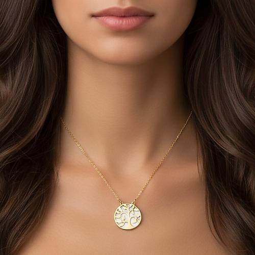 Mineli Hayat A�ac� Kolye