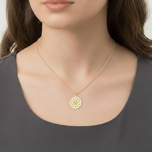 Mineli Papatya Kolye