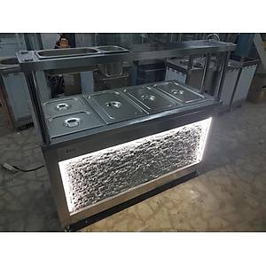Sulu Sistem 3+1 Yemek Tezgah� Patlatma Ta�l�