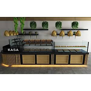 B�rek Kuru Pasta Baklava Tezgah� Full Set