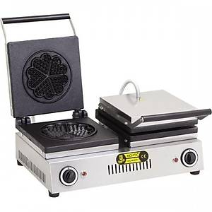 Remta �iftli Waffle Yonca 16 cm �ap Makinesi