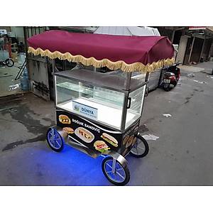 seyyar kahvalt� arabas� kahvalt� tezgah� 