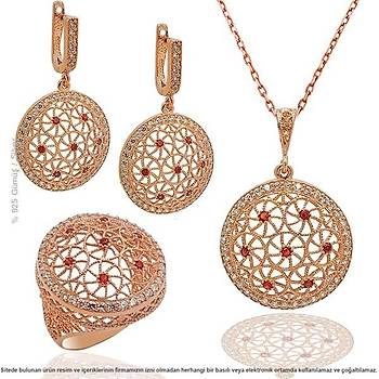 Gm Rose Kaplama El i l Set  (STOK KODU:20170221)