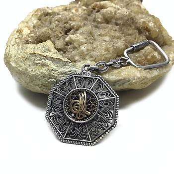 925 Ayar Gm Osmanl Tural Anahtarlk (STOK KODU:20171368)