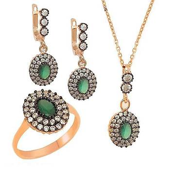 Gm ki Sra Tal Rose Kaplama l Set Tak  (STOK KODU:20170485)