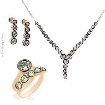 Gm Elmas Montrl Rose Set Tak (STOK KODU:20170484)