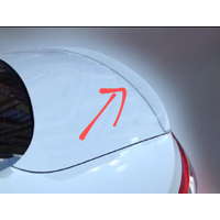 Renault fluence bagaj spoiler anatomik model