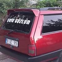 Kartal Arka Cam st Spoileri lambal