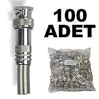 100 adet Yayl BNC Konnektr