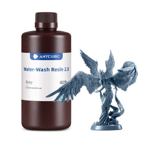 Anycubic Suda Yıkanabilir Gri Reçine 2.0 1kg