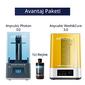 Anycubic Photon D2 DLP 3D Yaz�c� Avantaj Paketi