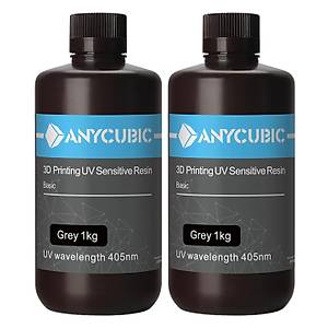 Anycubic UV 2x Re�ine 1 kg - Gri 2li Kutu