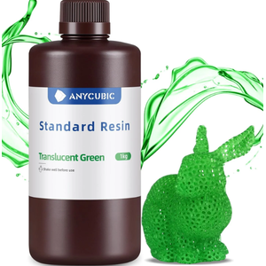 Anycubic UV Yar� �effaf Ye�il Re�ine 1 kg