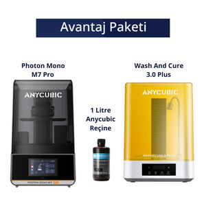 Anycubic Photon Mono M7 Pro Re�ineli 3D Yaz�c� Avantaj Paketi