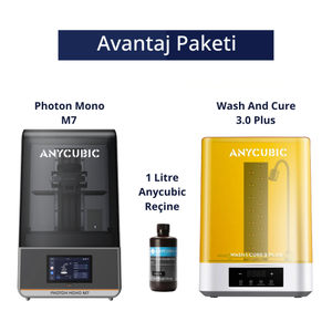 Anycubic Photon Mono M7 Re�ineli 3D Yaz�c� Avantaj Paketi