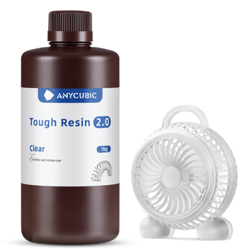 Anycubic UV Tough (Sert Esnek) effaf Reine 1 kg