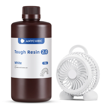 Anycubic UV Tough (Sert Esnek) Beyaz Re�ine 1 kg