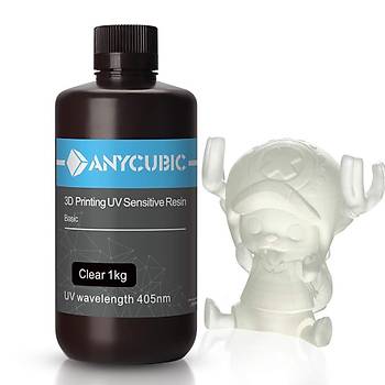 Anycubic UV Şeffaf Reçine 1 kg - Clear