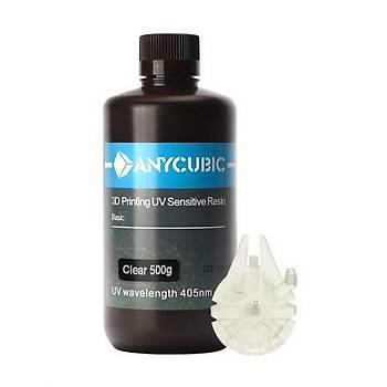 Anycubic UV Reçine 500 Ml - Clear (Þeffaf)