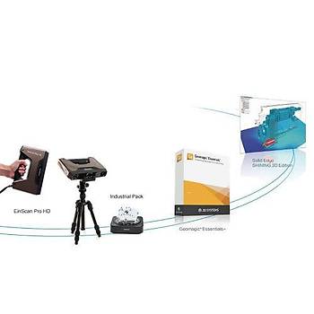 Shining 3D EinScan Pro HD 3D Tarayýcý Tersine Mühendislik Paketi