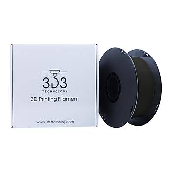 3D3 PETG Filament 1.75 mm Siyah