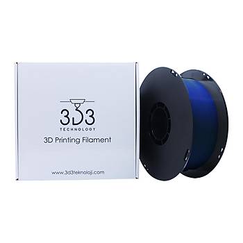 3D3 ABS Plus Filament 1.75 mm Mavi